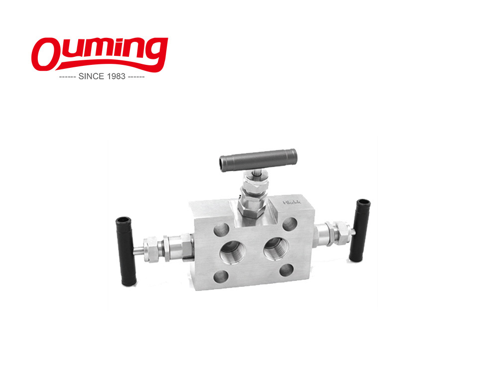 Transmitter Pressure Gauge 3 Way Manifold Valve