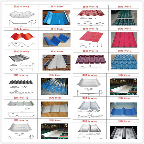 Prepainted Galvanized/Galvalume Corrugated Steel Sheet &Board