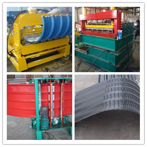 Metal Roof Sheet Crimping Curved Roll Forming Machine