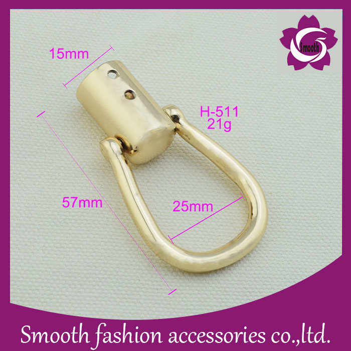 Fashion Stainless Steel Hardware Metal Cord End Stopper Accessories Terminal