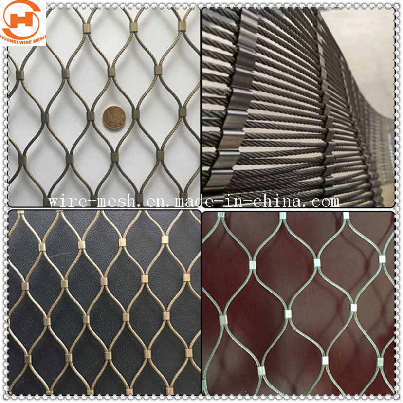 Stainless Steel Aviary Bird Netting Rope Mesh Fence