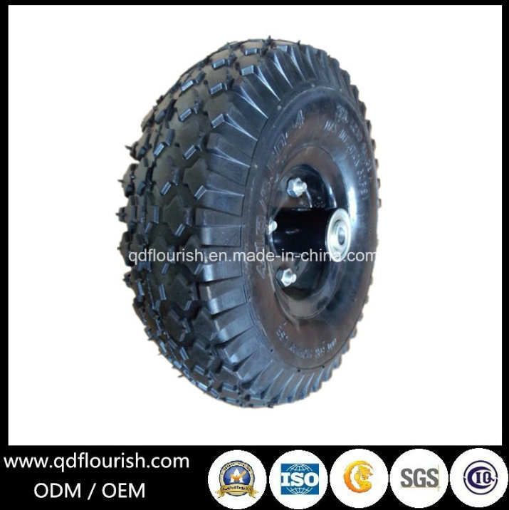 Wheelbarrow Pneumatic Air Wheel Tyre 3.50-4 Caster Wheel Tire