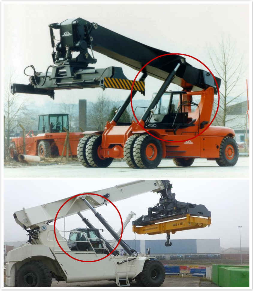 Vertical Horizontal Heavy Duty Double Acting Hydraulic Cylinders for Stacker Loader