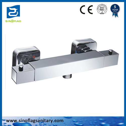 Factory Cheap Price High Quality New Design Square Thermostatic Shower Faucet