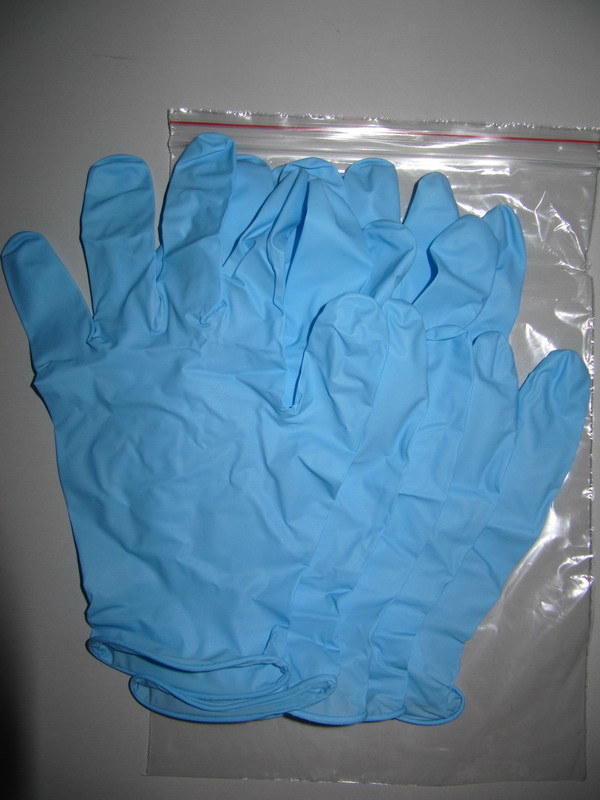 Disposable Blue Power Free Nitrile Gloves