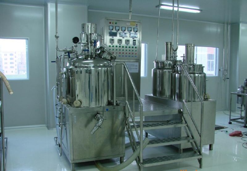 Vacuum Emulsifying Mixer for Biopharmaceutical Industry