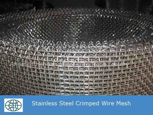 High Quality Stainless Steel 304 Crimped Wire Mesh