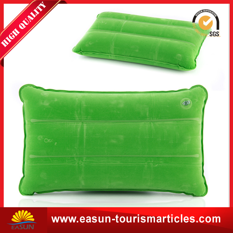 Eco PVC Inflatable Pillow with Customer Logo or Airplane