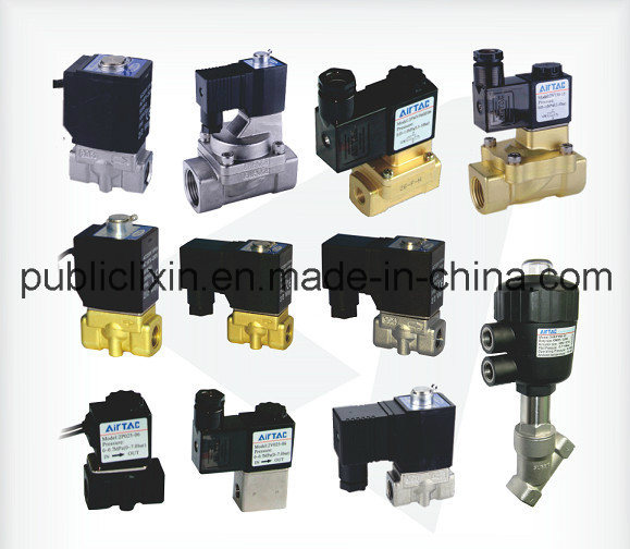 Airtac Air Electric Coil Mechanical Fluid Control Solenoid Valve