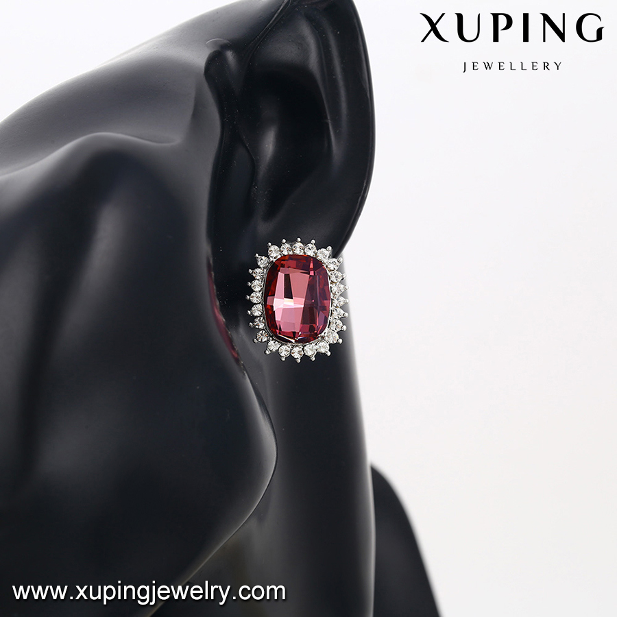 Xuping Luxury Earring Fashion Jewelry, Stud Women Earring Crystals with Swarovski Elements Jewelry