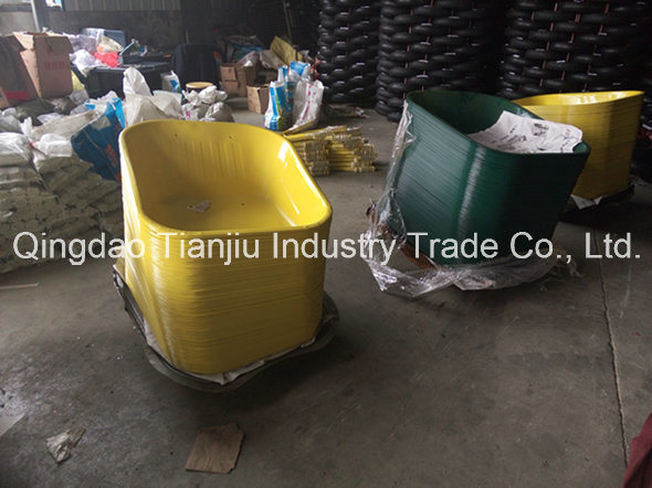 Galvanised Steel Garden Wheelbarrow Wb6418 for Russia Market