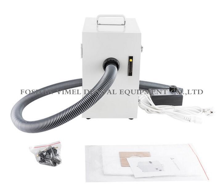 Dental Lab Digital Single-Row Dust Collector Vacuum Cleaner 370W