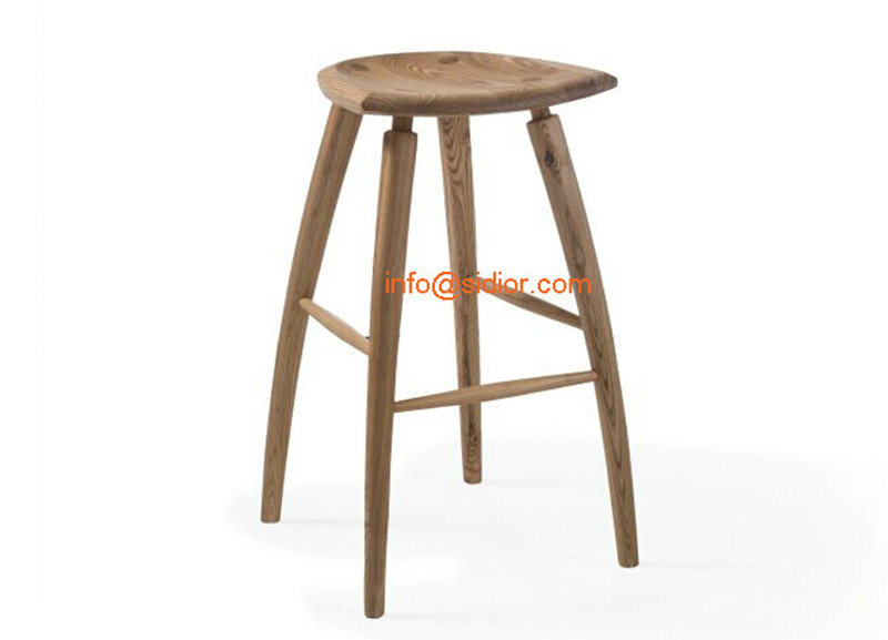 (SD-8401) Modern Hotel Restaurant Club Furniture Wooden High Barstool Chair