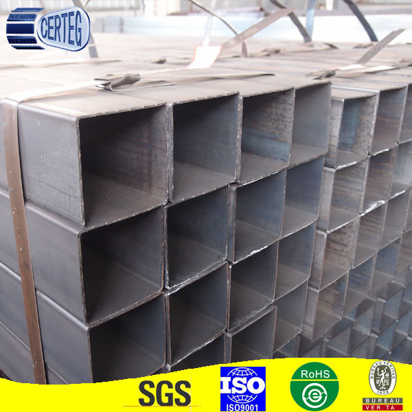 ERW Construction SHS Black Steel Square tube