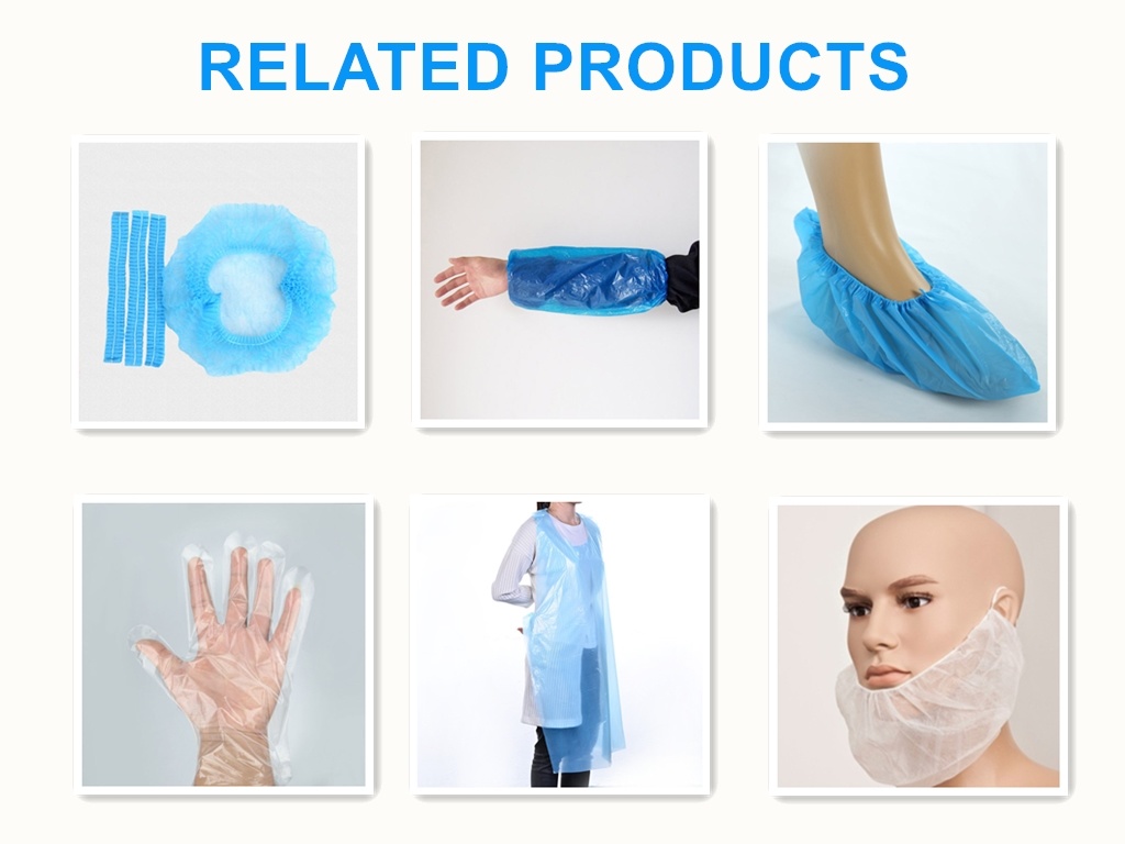 Disposable Nonwoven Biodegradable Non Slip Shoe Cover