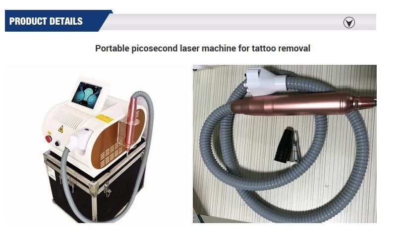 1064nm ND YAG Q Switched Laser Beauty Machine for Tattoo Removal