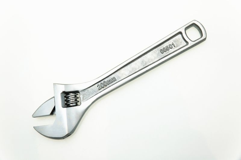 Adjustable Wrench Forged Steel Spanner 8