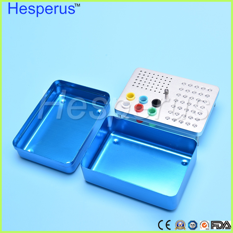 Hesperus 89 Hole Aluminium Autoclave Sterilizer Case Bur Dental Disinfection Endo