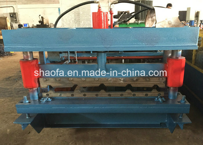 0.3-0.8mm Roof Wall Panel Double Layer Making Roll Forming Machinery
