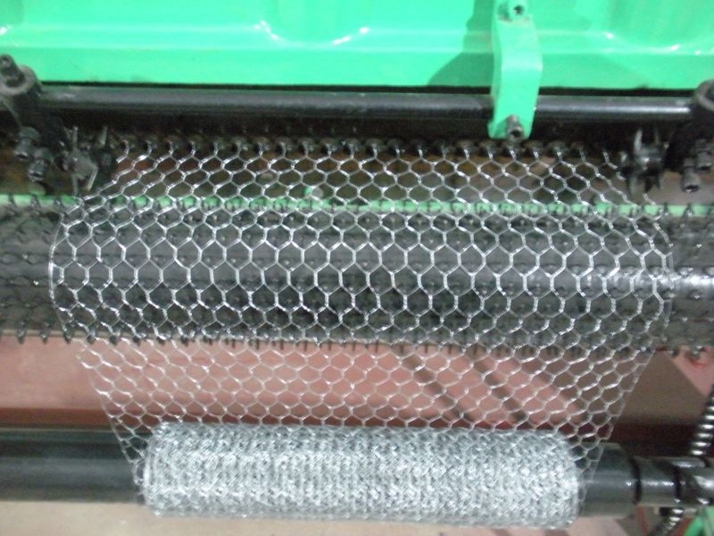 3/4'', 1''mesh, 3m Width Automatic Single Twist Hexagonal Wiremesh Machine