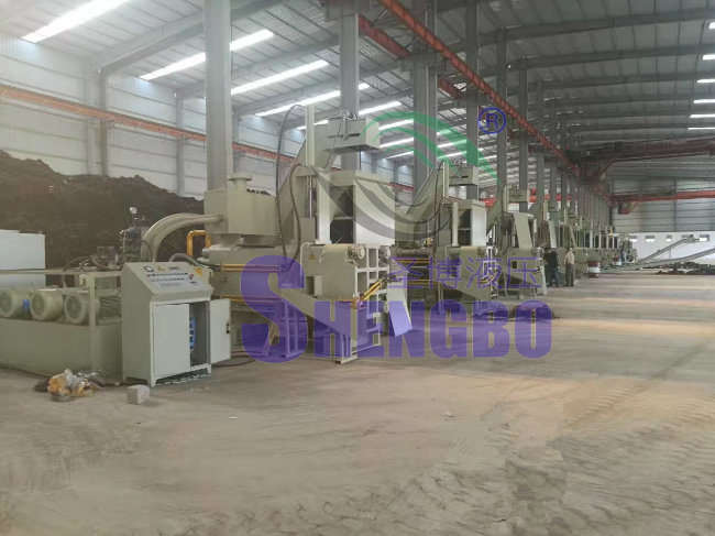 Iron Scum Briquette Machine for Recycling