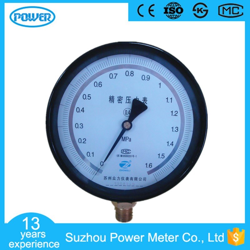 150mm Black Steel Case High Quality Pressure Gauge Precise Manometer