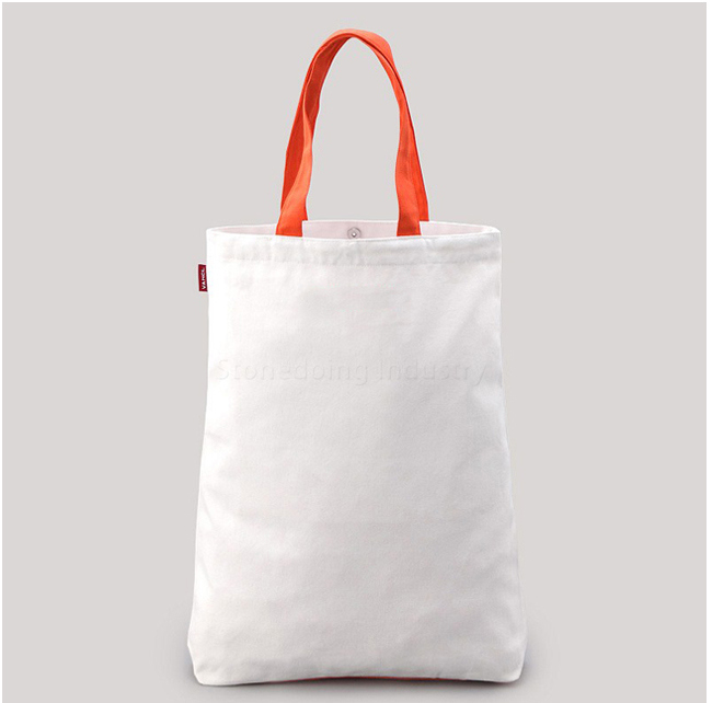 Custom Factory Portable Sewing Cotton Tote Bag with Logo