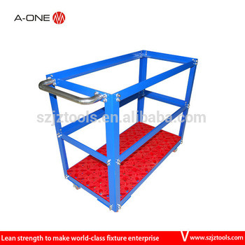 Stainless Steel Hand Carry Electrode Cart