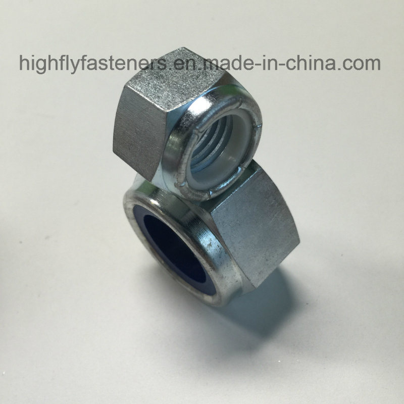 Custom Zinc Plated Self Lock Nut