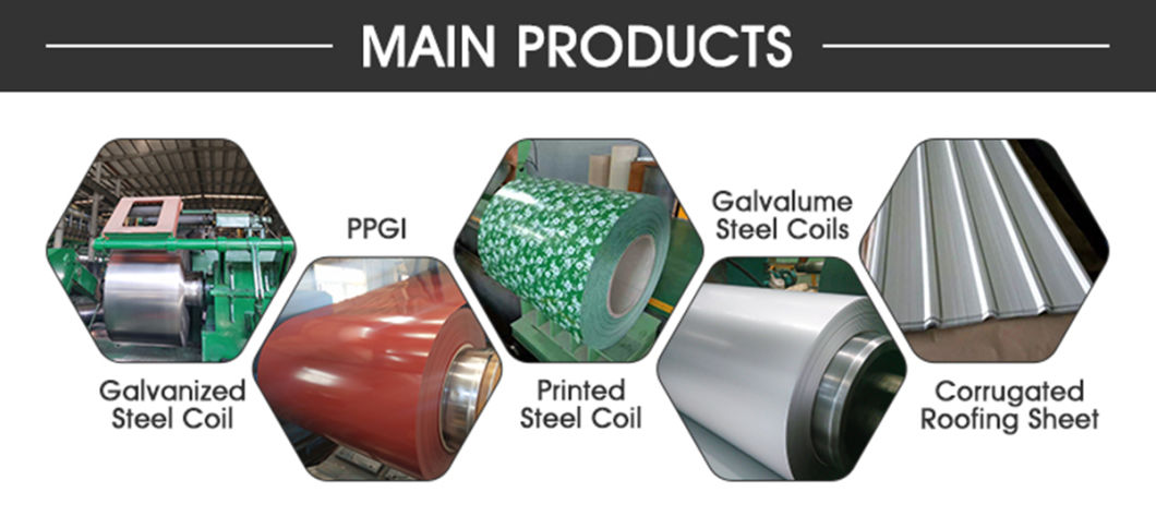 Manufacturer Hot Dipped Color Coated Galvanized PPGI/Prepainted Steel Coils