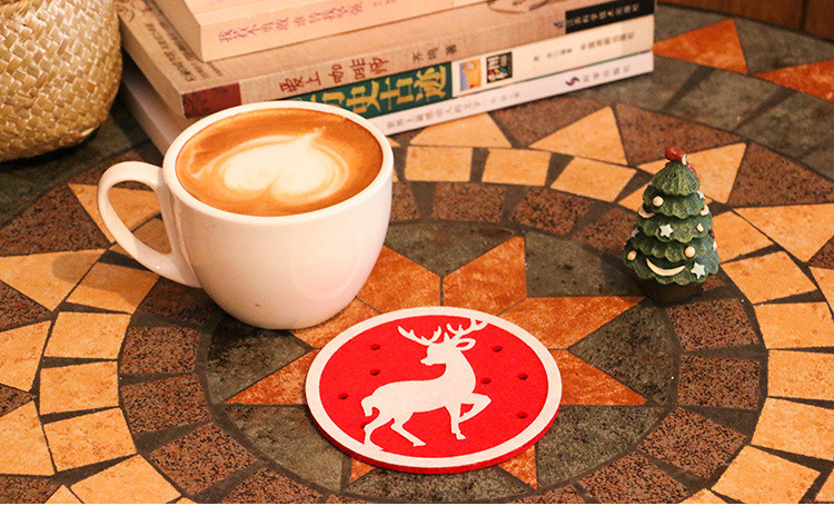 Christmas Suppliers Christmas Coaster Cup Cup Coaster
