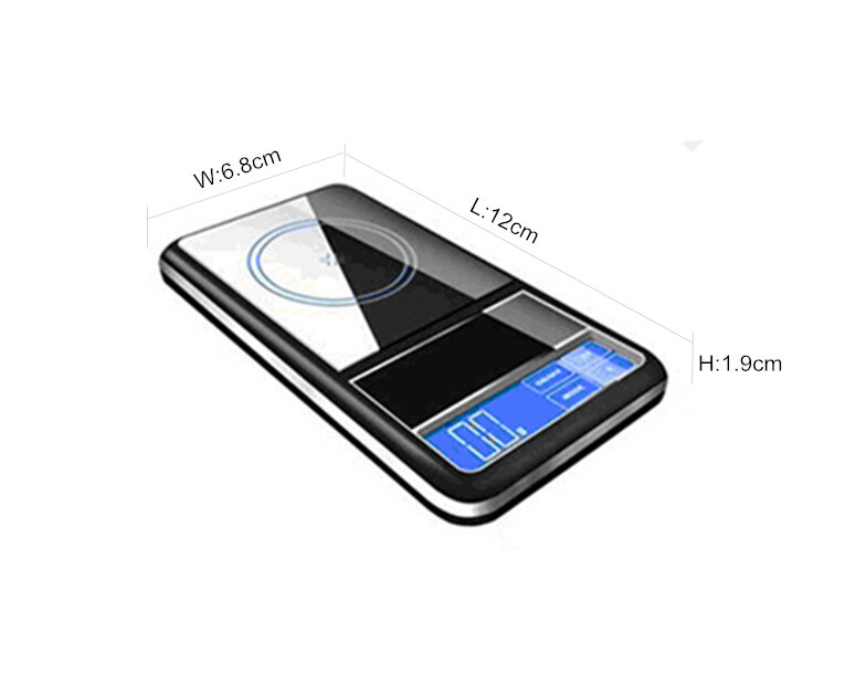 Touch Digital High Quality Pocket Scale 500g/0.01g