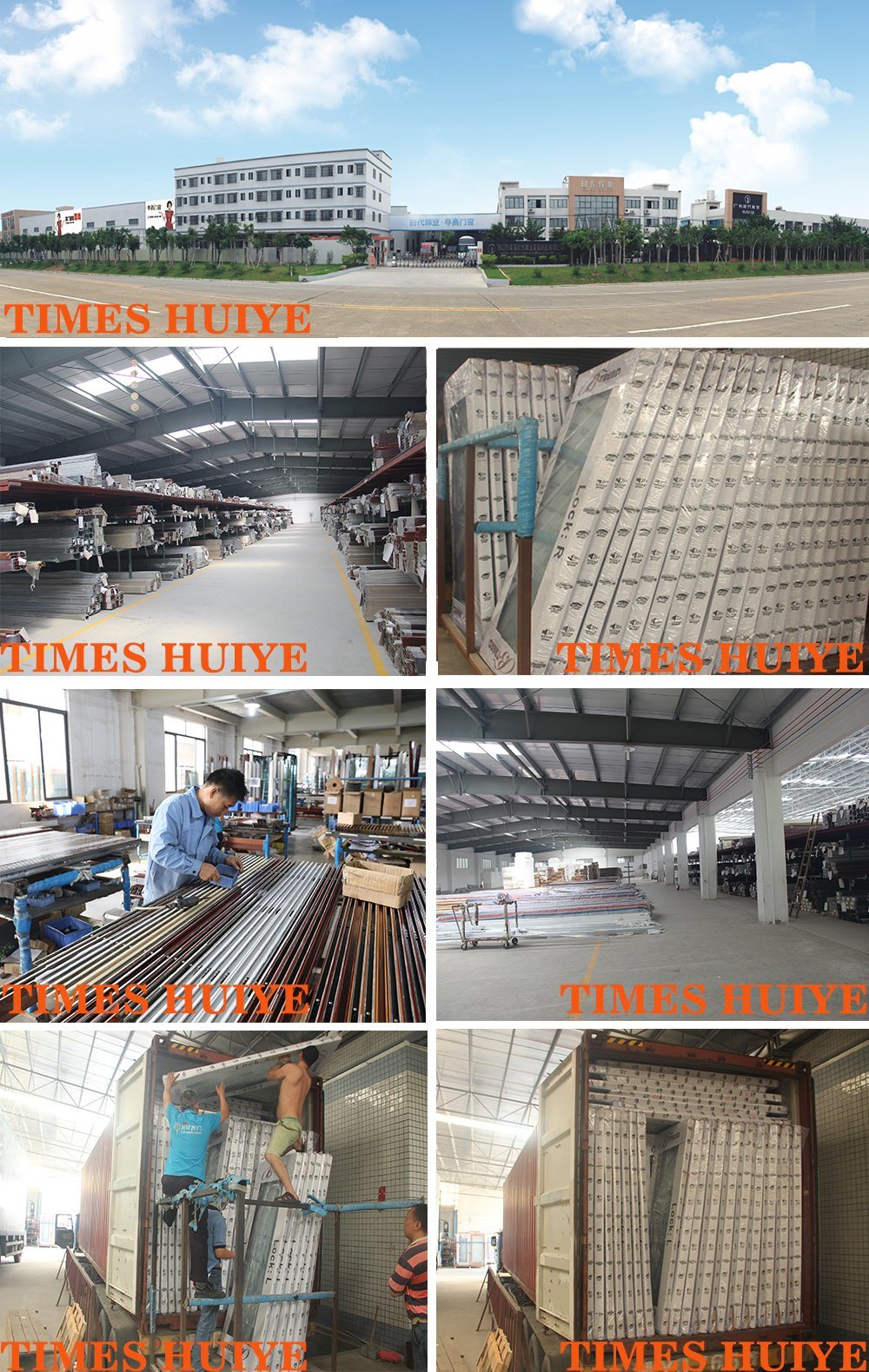 China Factory Aluminum Sliding Doors with Auminium Profile
