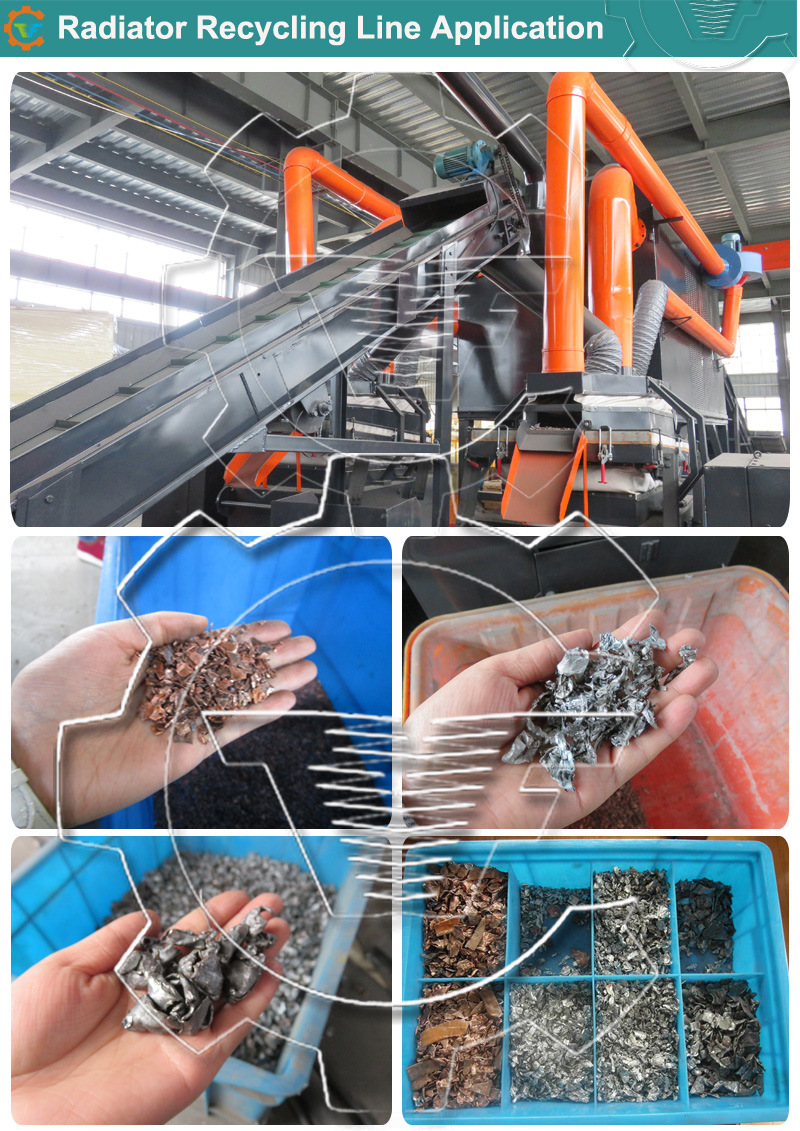 Multi-Layer/Compressed Waste AC Radiator Recycling Machine