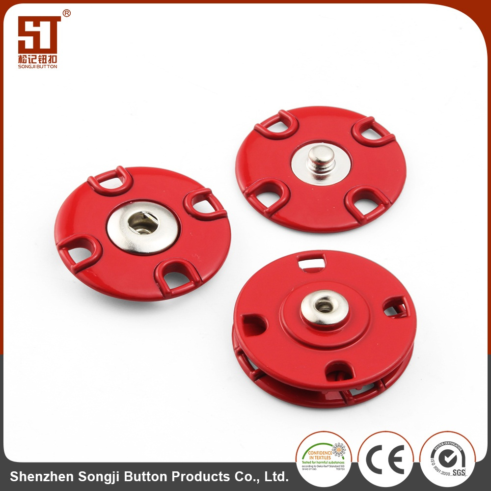 Horseshoe Shape Alloy Sewing Snap Button