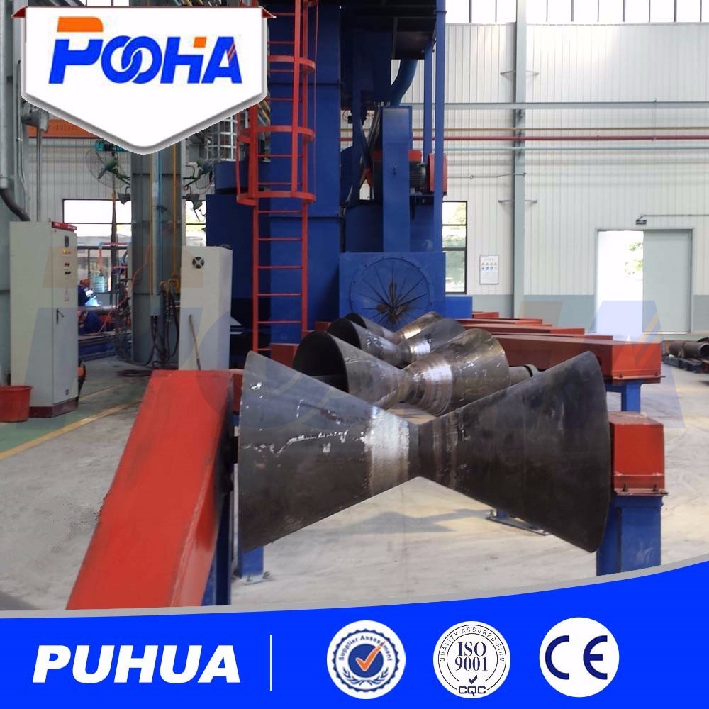 CE Steel Tube Surface Cleaning Shot Blasting Equipment
