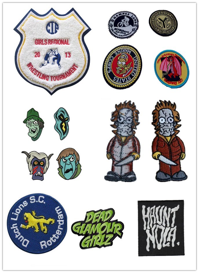 Custom Twill Embroidered Embroidery Patches