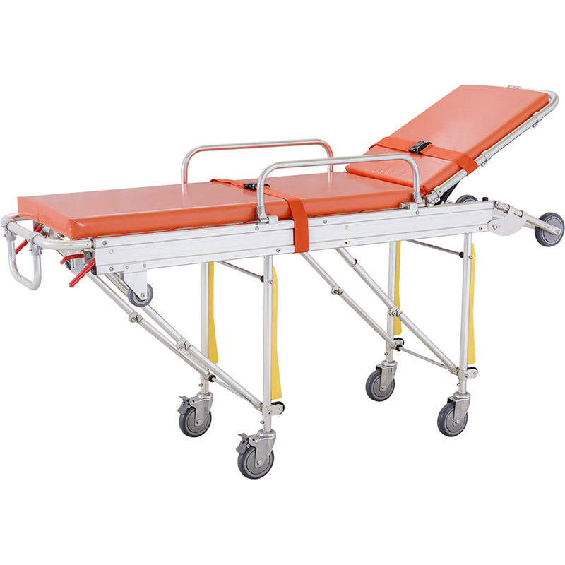 Skb039 (D) China Wholesale Comfortable Hospital Patient Transfer Stretcher Trolley