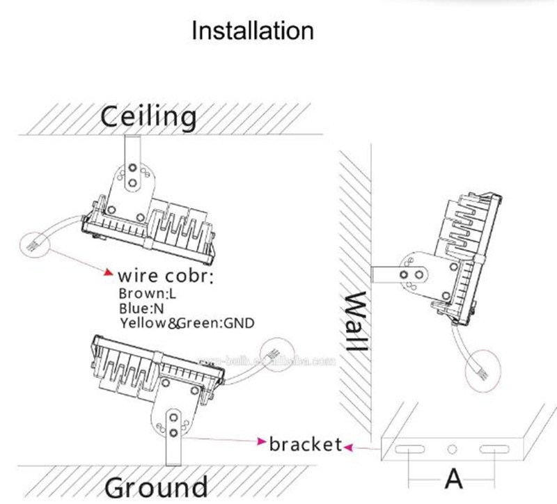 High-End 10W LED Floodlight Waterproof IP65 Outdoor LED Bulb