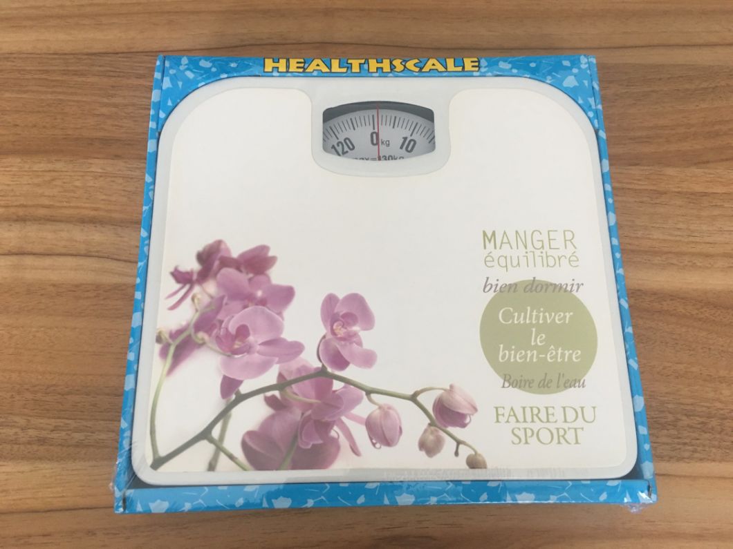 130kg Personal Bathroom Mechanical Body Weight Scale