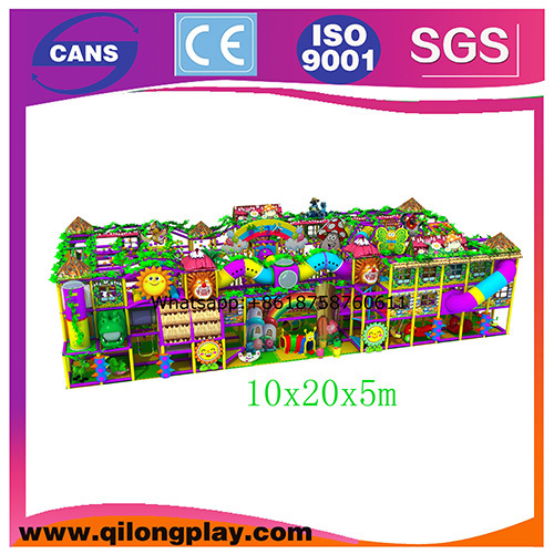 China Amusement Toy Factory Plastic Playhouse Indoor Playground