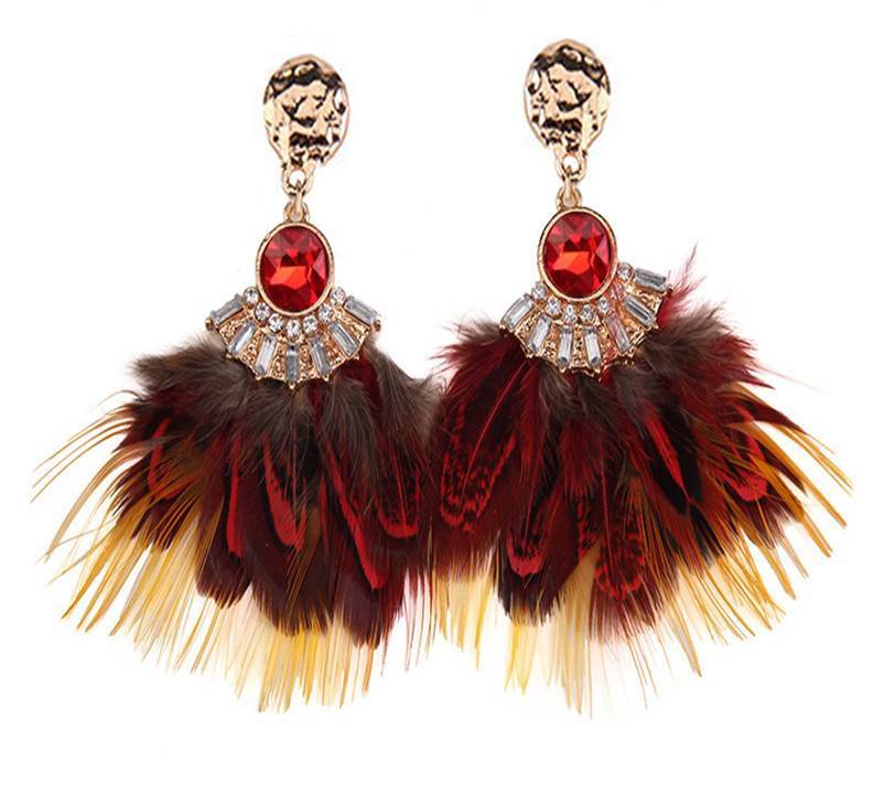 Newest Design Feather Popular Earring