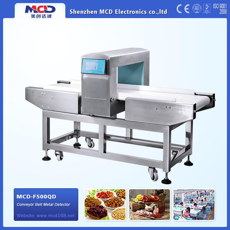 Conveyor Belt Non-Ferrous Metal Detector/Metal Detector for Food Mcd-F500qd