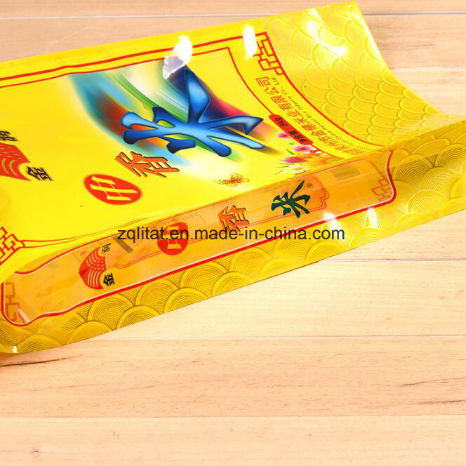 Portable Vacuum Rice Packaging Bag with Ny&PE