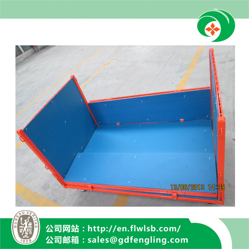 Metal Collapsible Wire Mesh Cage for Warehouse Storage