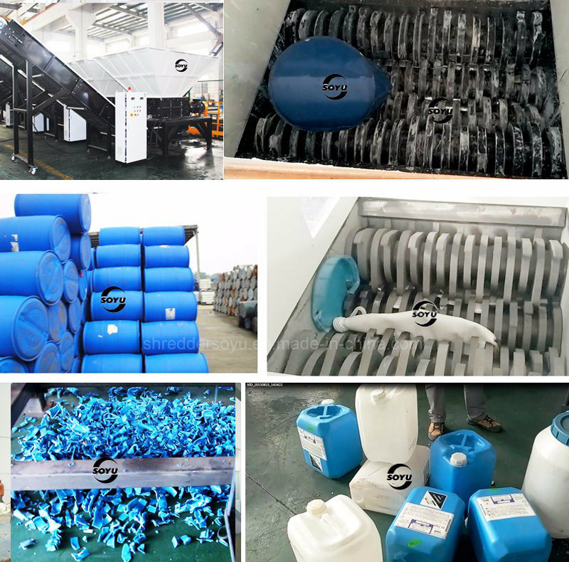 Four Shaft Shredder/Plastic Drum Shredder/Plastic Barrel Crusher