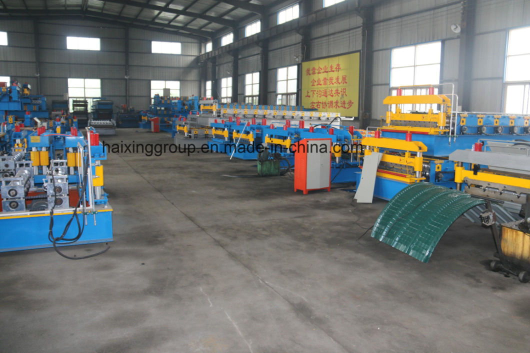 Glazed Tile Metal Roof Sheet Roll Forming Machine