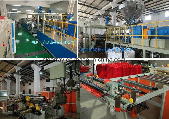 Pet Plastic Extruder Twin Screw Sheet Machine