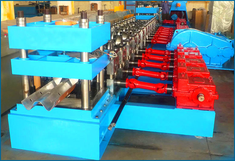 Highway Guardrail Roll Forming Machine Production Line