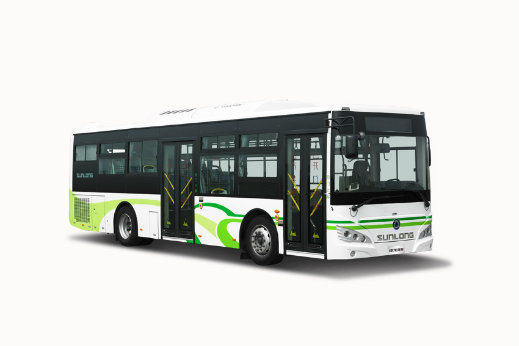 2017 New Bus Body/Colour Design, Luxury Passenger City Bus (Slk6129)